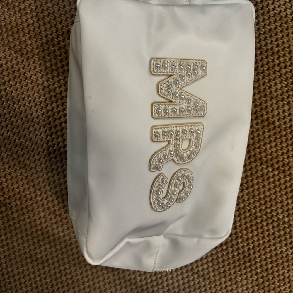 Stoney Clover Lane Elegant White 'MRS' Bag